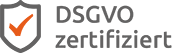 Logo DSGVO zertifiziert