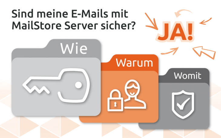 Grafik E-Mails sind sicher mit MailStore Server