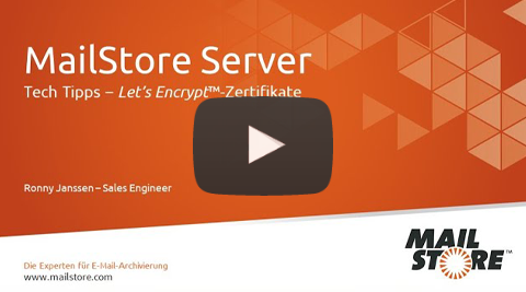 Video Thumbnail Einrichten von Let’s Encrypt-SSL-/TLS-Zertifikaten