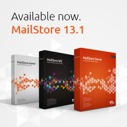 MailStore Version 13.1 jetzt verfügbar
