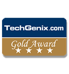 Badge Techgenix Gold Award