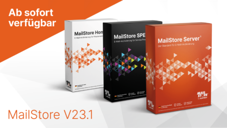 MailStore V23.1: Neue Aufbewahrungsrichtlinien &amp; MailStore SPE für 2.000 Nutzer