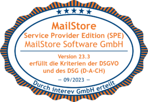 MailStore SPE DSGVO