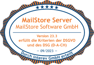 MailStore Server DSGVO