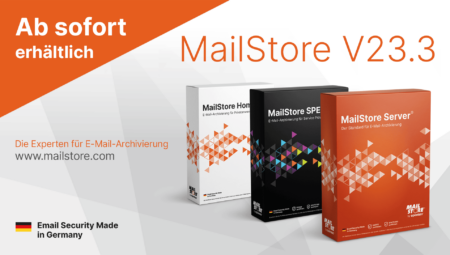 MailStore V23.3: Einfacher Import von Archivpostfächern aus Microsoft Exchange Online (Microsoft 365) und Exchange Server sowie verbesserte Aufbewahrungsrichtlinien