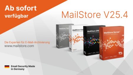 MailStore Version 25.4: Unterstützung für Microsoft Exchange Server SE und verbesserte Compliance Features