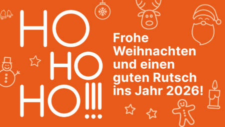 Frohe Weihnachten und ein gesundes, erfolgreiches Jahr 2026