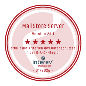 DSGVO MailStore Server 26.1