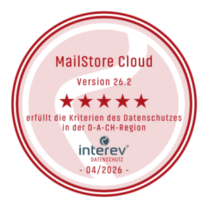 MailStore Cloud 26.2 DSGVO