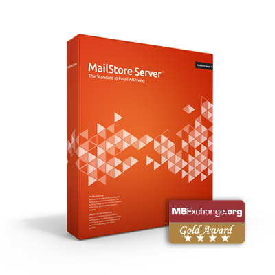 MailStore Server 10 was granted the ms.exchange.org Gold Award