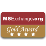 MSExchange.org Gold Award
