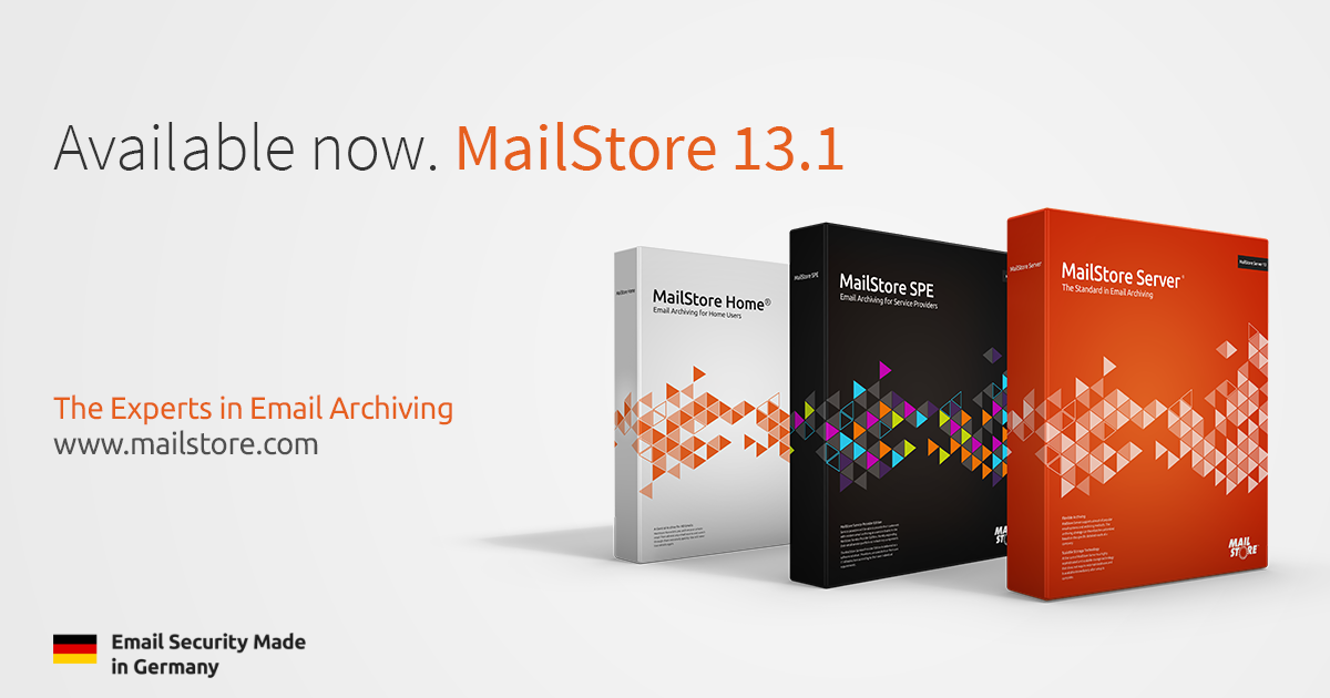 MailStore 13.1: AD FS OpenID Connect & Better User Experience