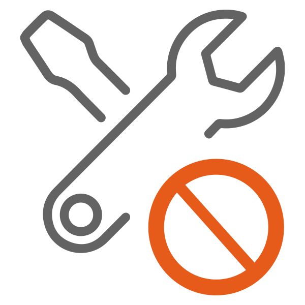 No maintenance costs