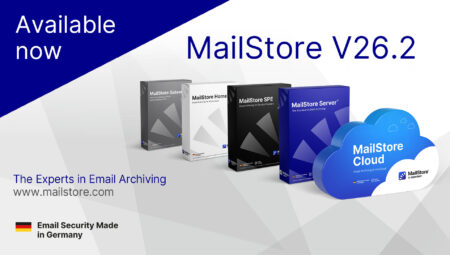 MailStore Version 26.2: MailStore With a New Design, Migration to Graph, and Expanded Archiving Options